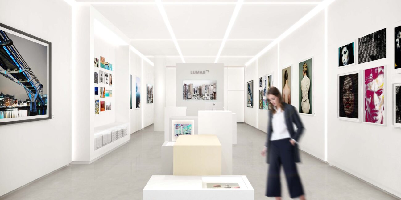 gallerie innenarchitektur für Lumas Helle moderne Räume bilden einen Rahmen für Kunstwerke