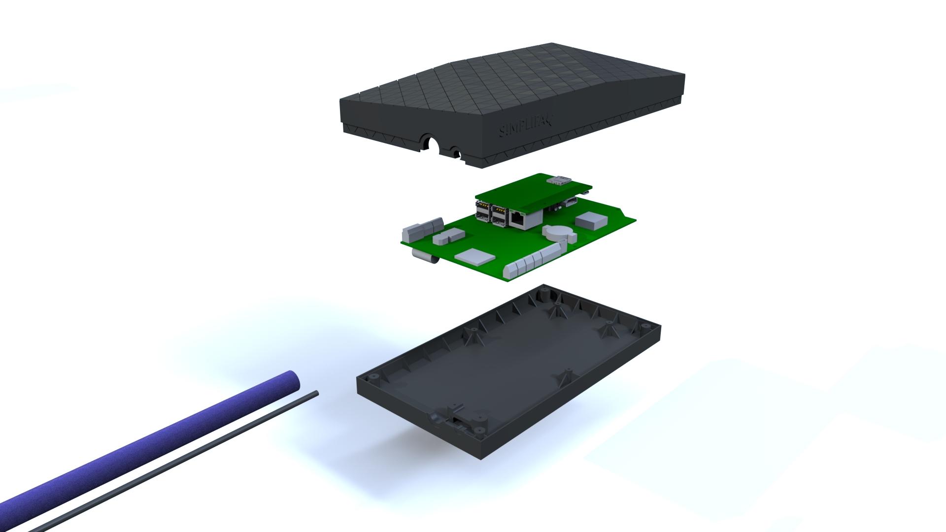 Product Design Electronic Device für Simplifa IOT Technology