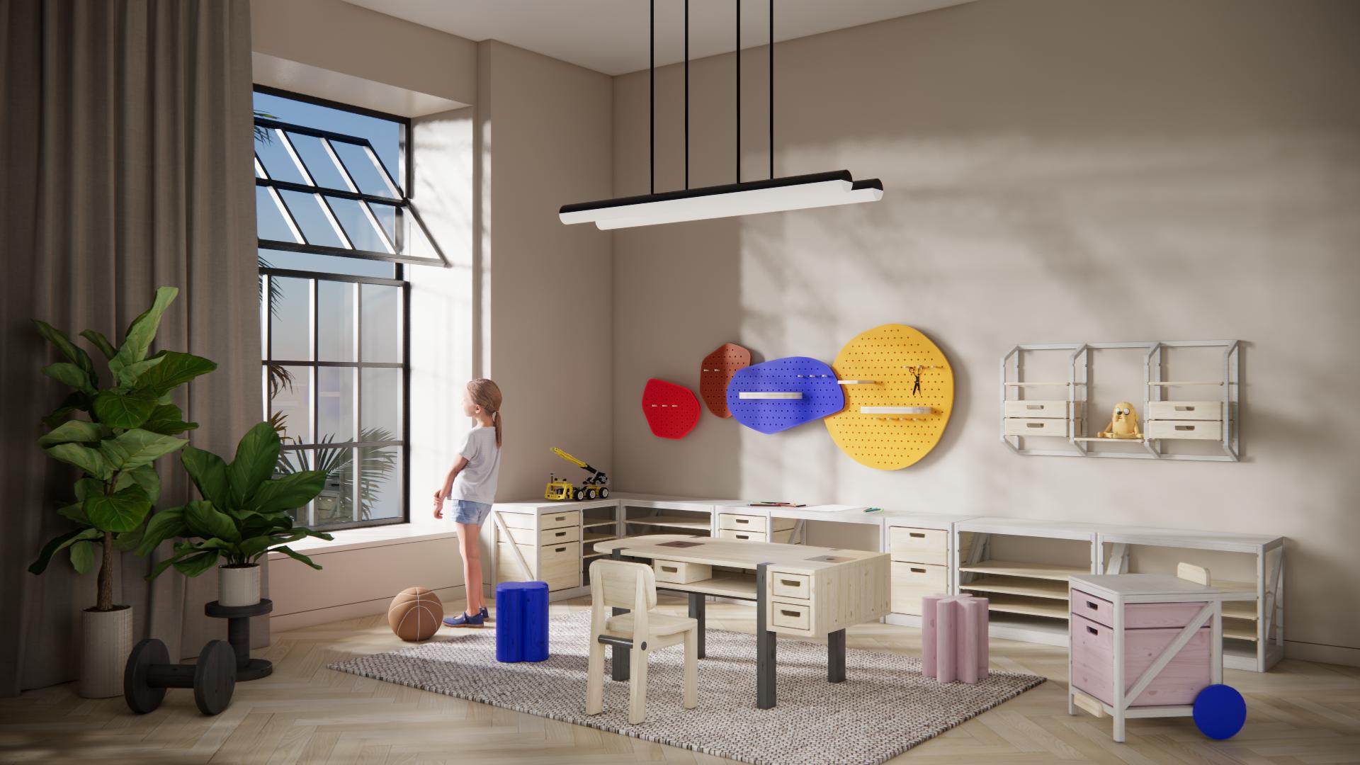Nachhaltige Design Kindermöbel modern gestaltet