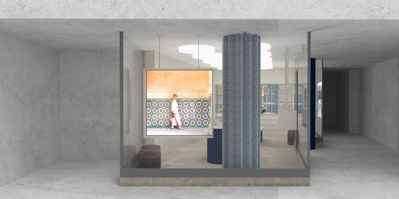 Jewelry Store Design Glambou - Premium Store Concept